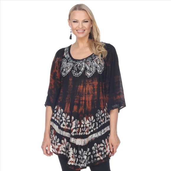 boho tunics plus size